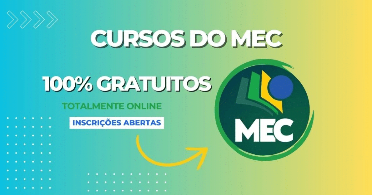 MEC lança cursos gratuitos e online para todos os interessados. Inscreva-se e tenha certificação em áreas como idiomas, saúde e tecnologia.