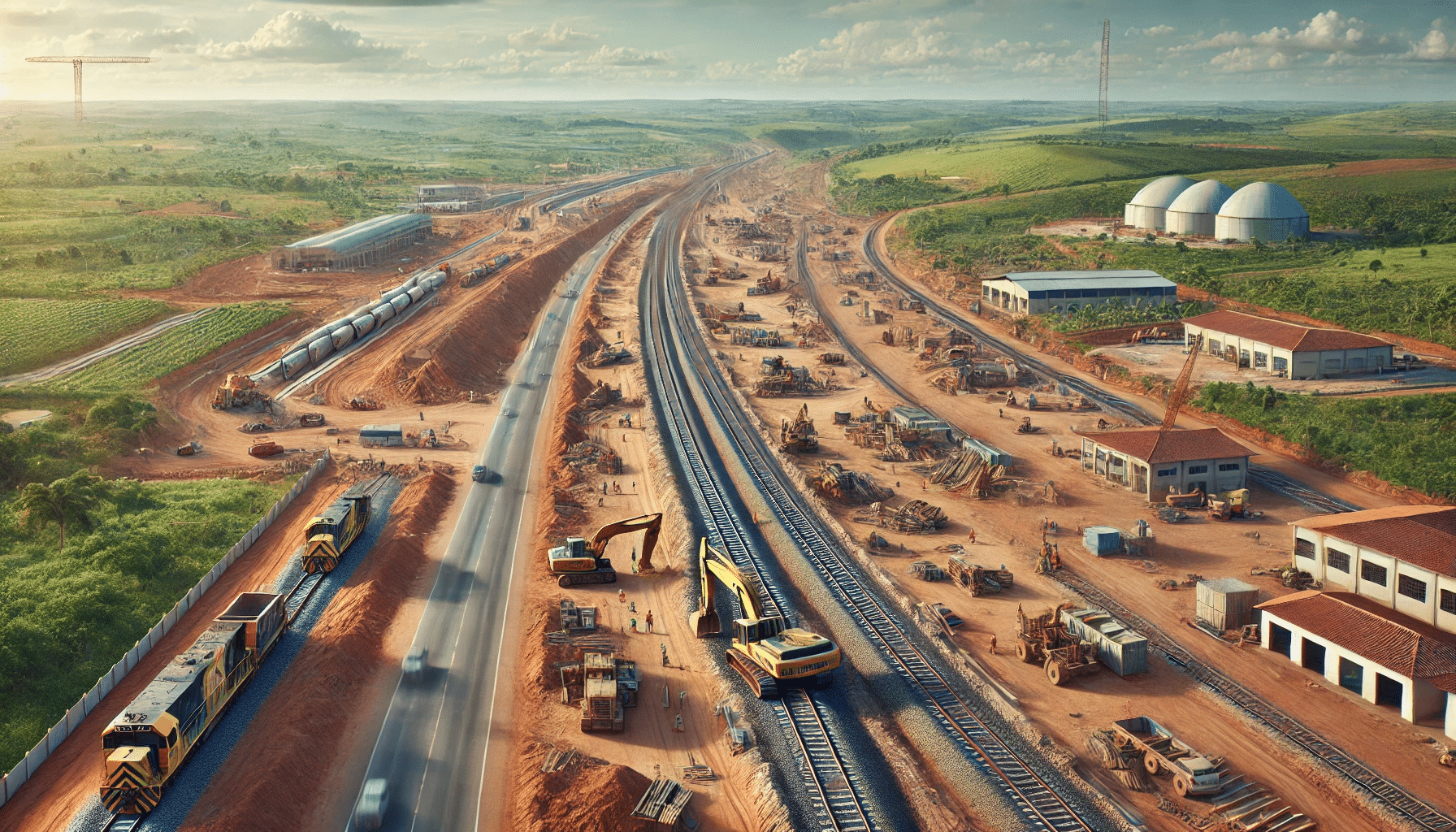 Novo terminal ferroviário promete impulsionar economia de Mato Grosso, com geração de empregos e avanços na logística nacional.