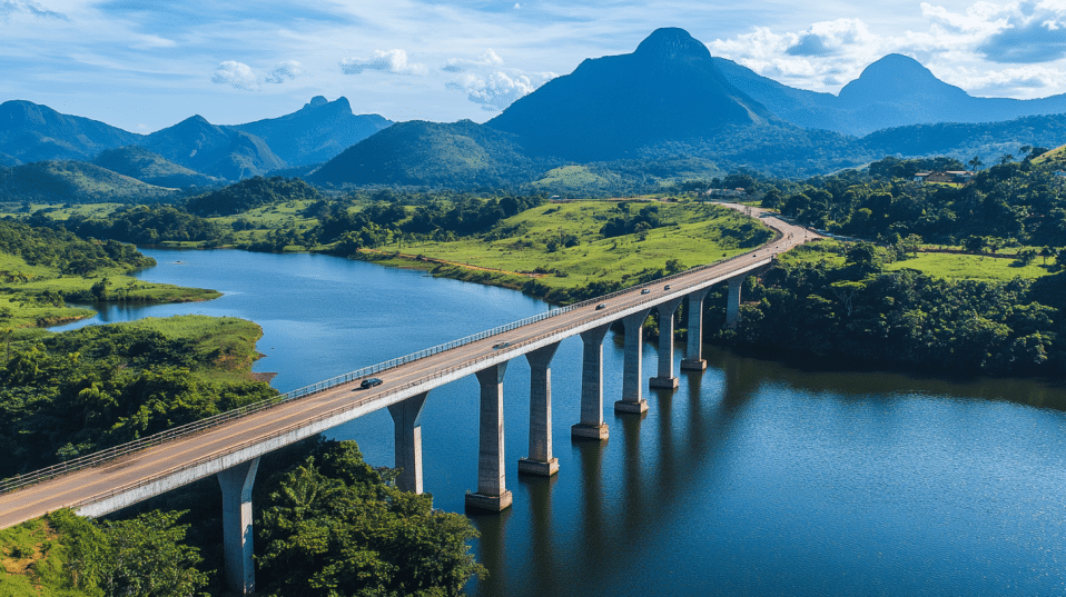 Ponte entre Caxias e Nova Petrópolis entra na fase final de construção, trazendo segurança e impulso econômico para a região.