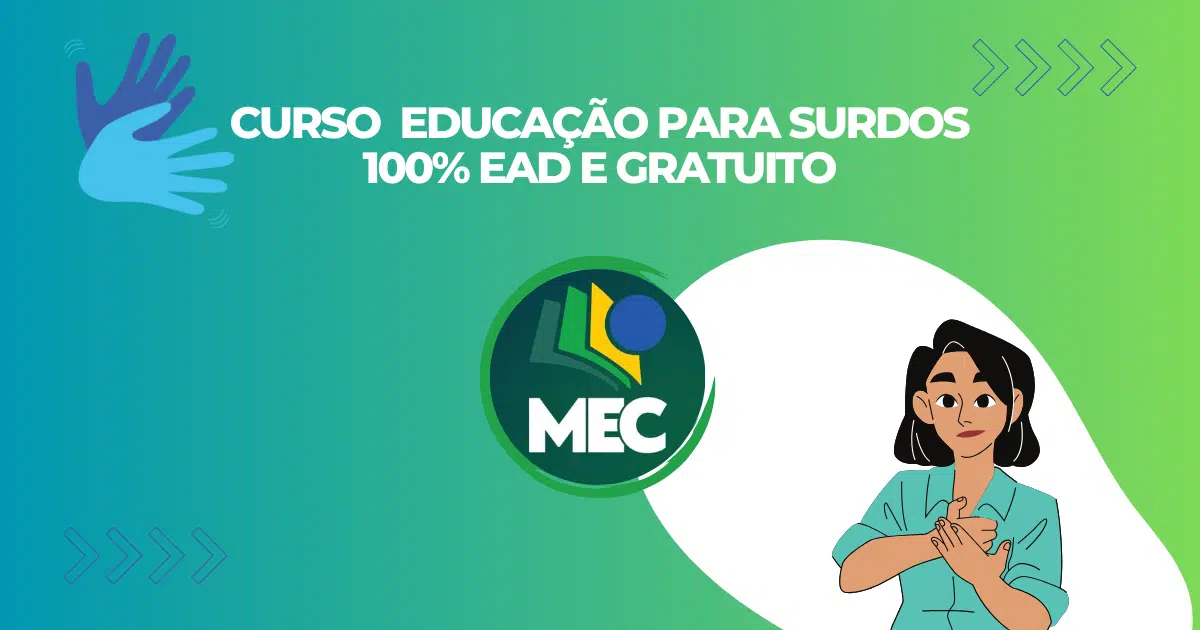 Curso gratuito de Libras oferece 1.500 vagas para brasileiros. Inscrições em novembro. Aprenda com professores surdos e garanta o certificado.