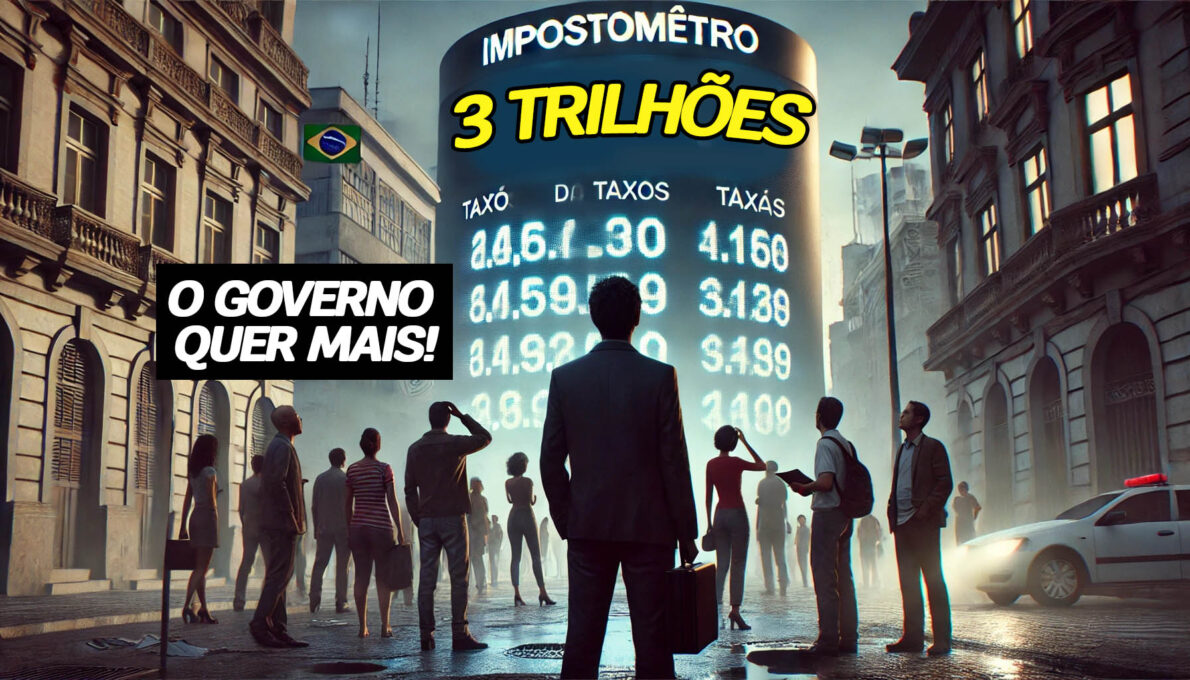 Você sabia que os brasileiros pagaram R$ 3 trilhões em impostos em 2024? O governo está prestes a lançar novos tributos!