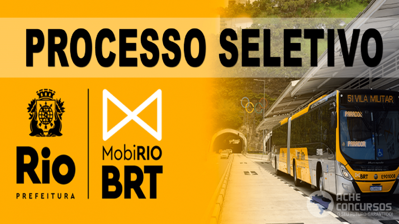 Mobi-Rio abre processo seletivo para 91 vagas de emprego temporárias com salários que variam de R$ 2.717,44 a R$ 9.529,61. Inscreva-se!