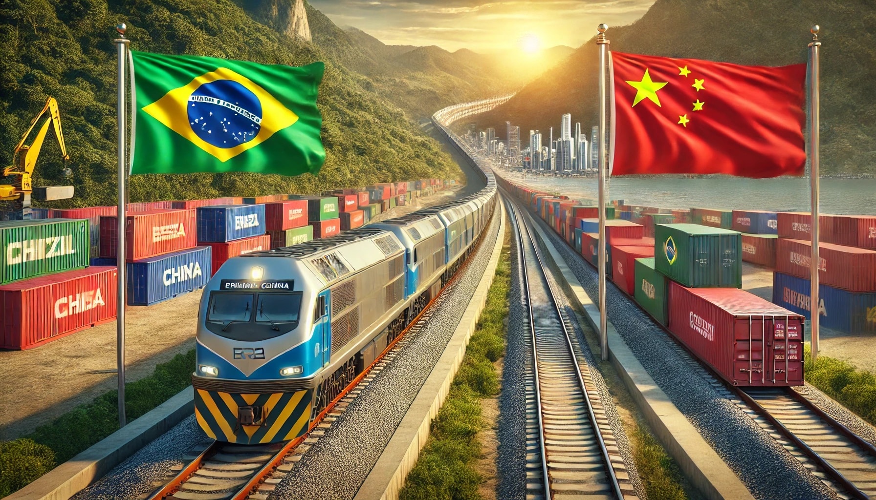 Com 17 mil km de extensão, nova ferrovia unirá Brasil e China e promete revolucionar as rotas comerciais entre os continentes! Megaprojeto custará pelo US$ 490 bilhões.