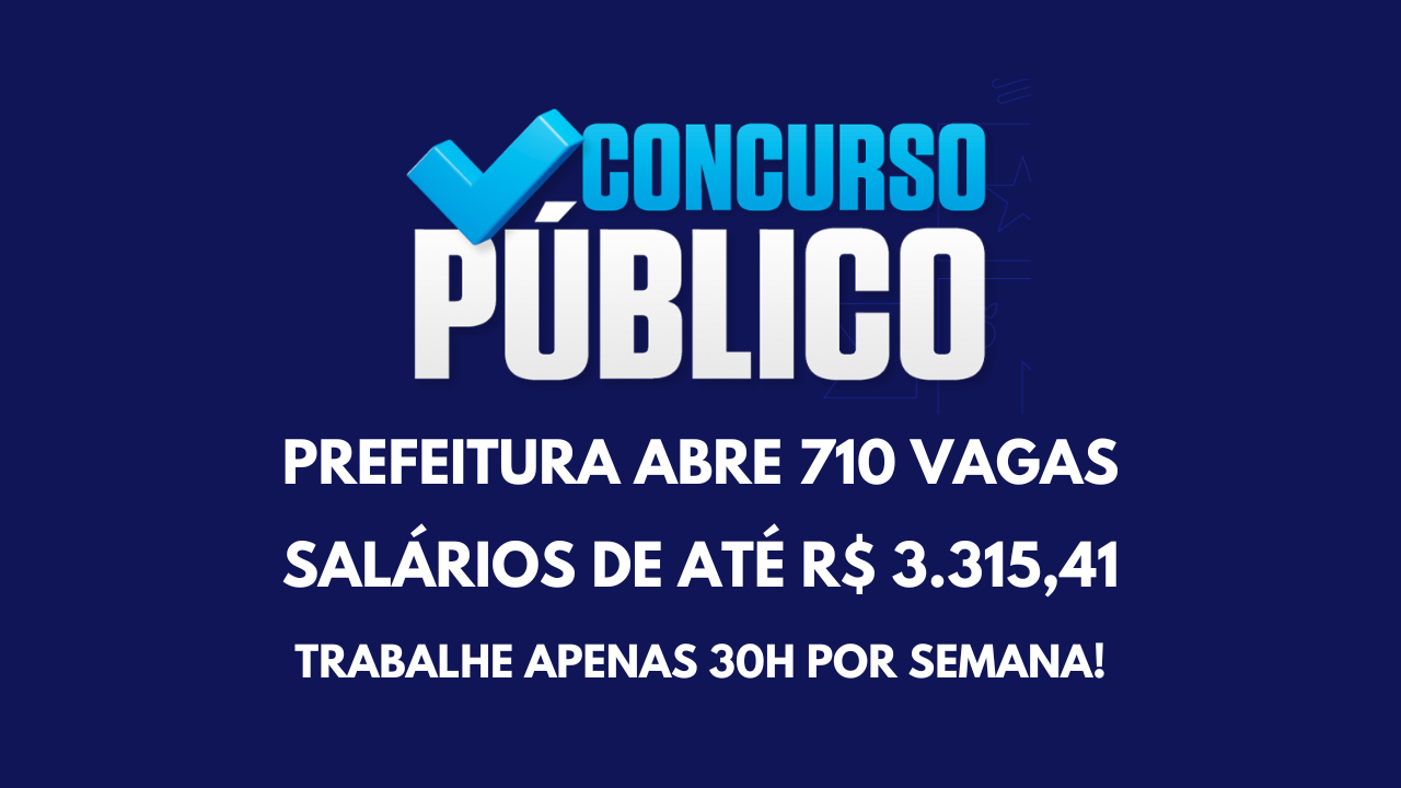 Prefeitura de Natal-RN abre concurso público com 710 vagas para professores e provas em janeiro de 2025. Inscreva-se já!