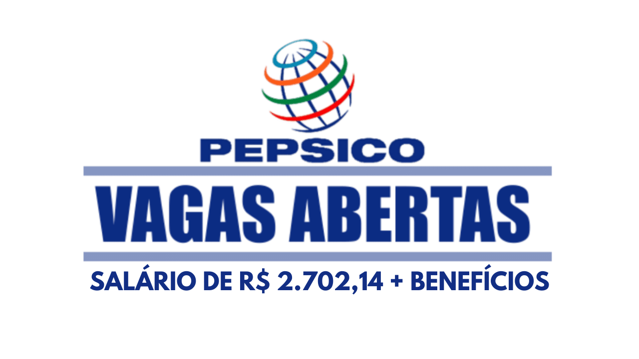 Que tal trabalhar das 05h:20 às 13h:40? PepsiCo abre novo processo seletivo com vaga de emprego para Assistente de Logística.