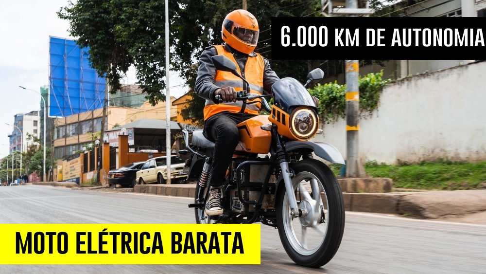 Moto elétrica, África