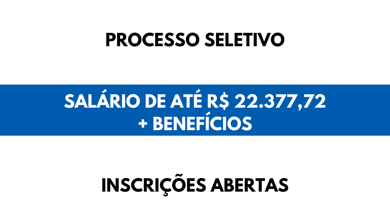 Universidade Federal do Pará abre processo seletivo para preencher vaga de professor visitante em Psicologia, com salário de até R$ 22 mil.