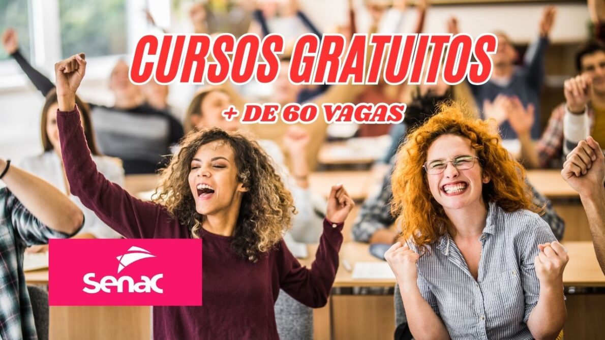 NÃO ESPERE O ANO ACABAR PARA INICIAR UM CURSO! O Senac oferece 60 vagas para cursos gratuitos de vendedor especialista, liderança coach e planejamento de loja virtual; Veja como garantir sua vaga!