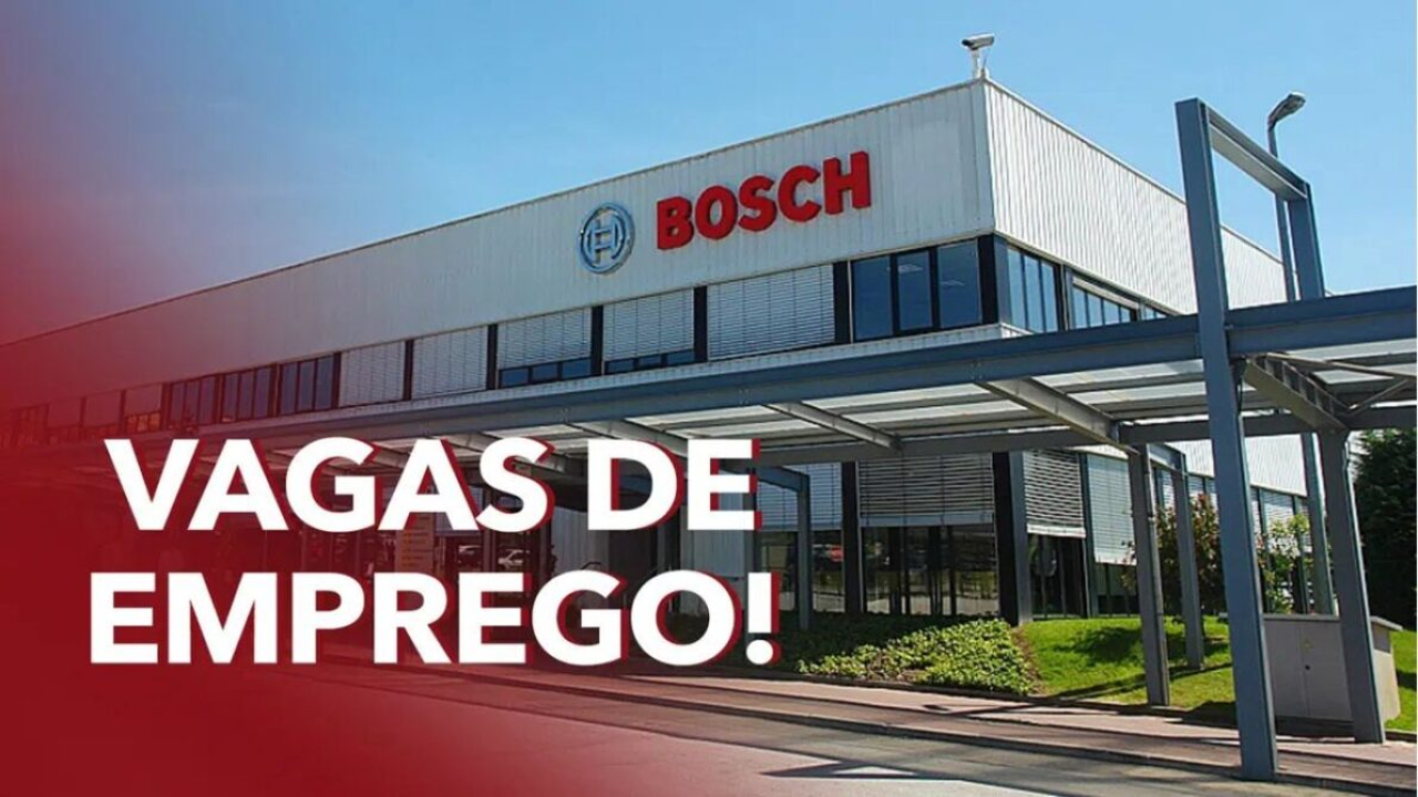 Já pensou em trabalhar em uma multinacional? A Bosch está com novas vagas de emprego abertas no Brasil, confira as posições!