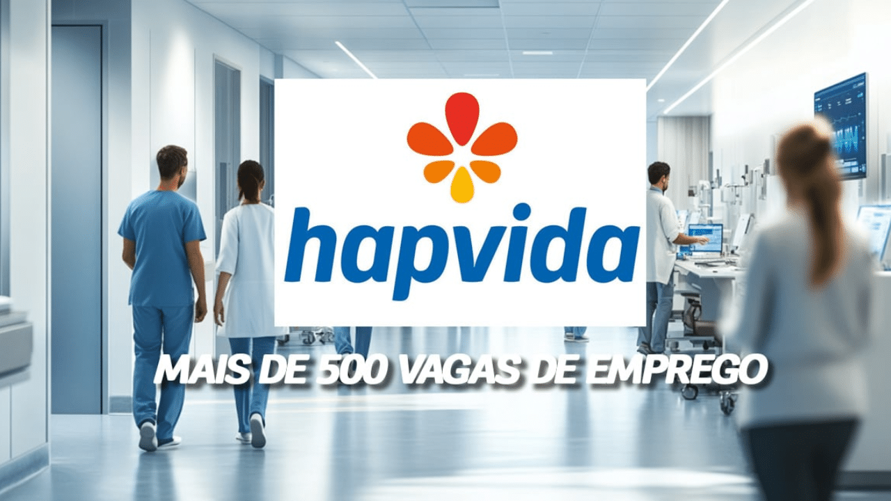 A Hapvida abre novo processo seletivo com vagas de emprego para profissionais de diversas áreas e níveis de escolaridade!