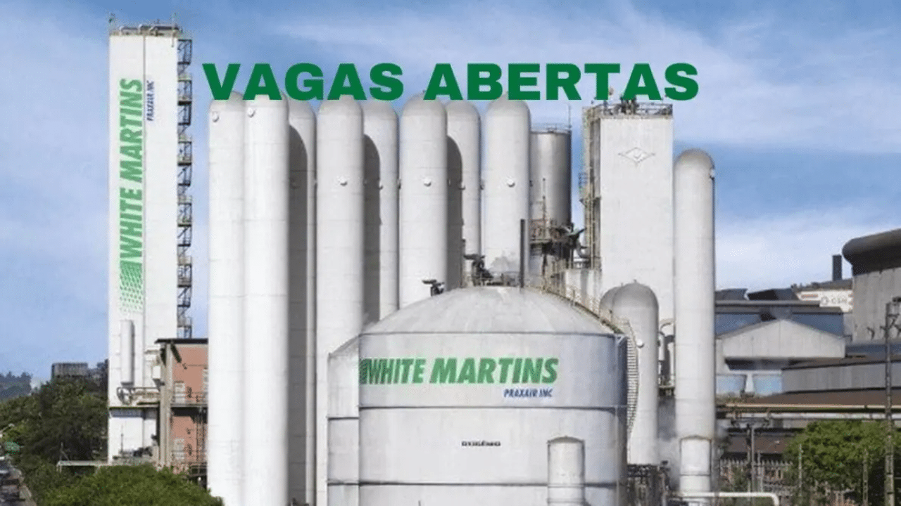 White Martins abre vagas de emprego no Brasil, buscando novos talentos para preencher as oportunidades disponíveis, veja como se inscrever!