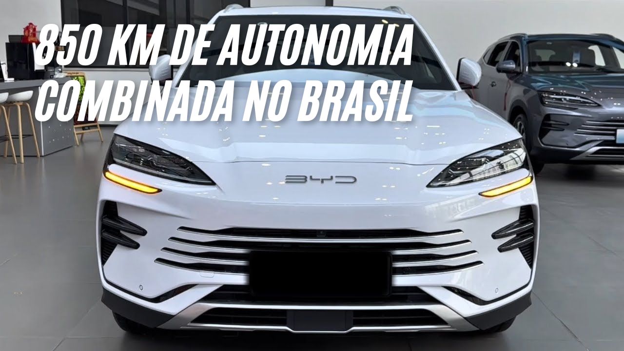 BYD Song Plus Premium com 324 cavalos e 5,3 segundos no 0 a 100: O SUV híbrido que tem 850 km de autonomia combinada no Brasil