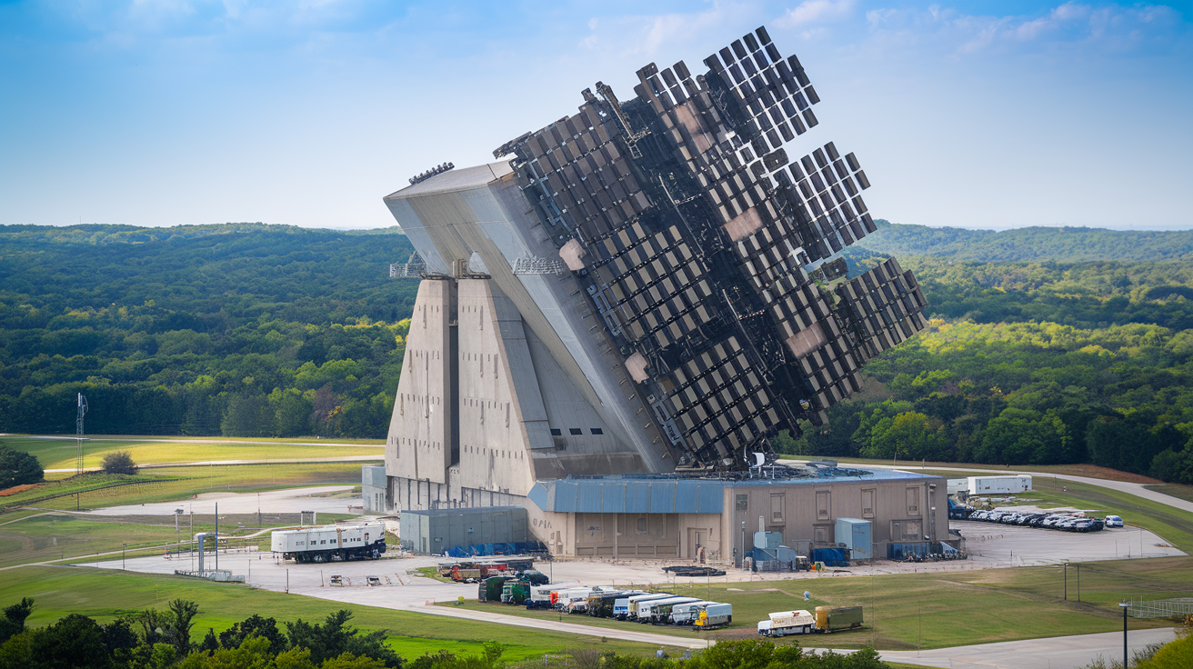 EUA investem R$ 186 bilhões em construção militar impenetrável - um escudo de concreto e aço com 20.000 antenas capaz de interceptar mísseis intercontinentais