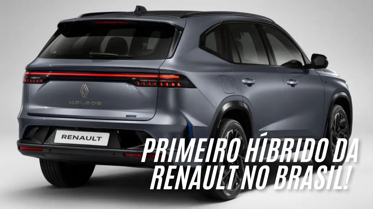 Grand Koleos 2025: O SUV que pode ser o primeiro híbrido da Renault no BRASIL e revolucionar o segmento com 245 cv e 3 telas de 12,3 polegadas