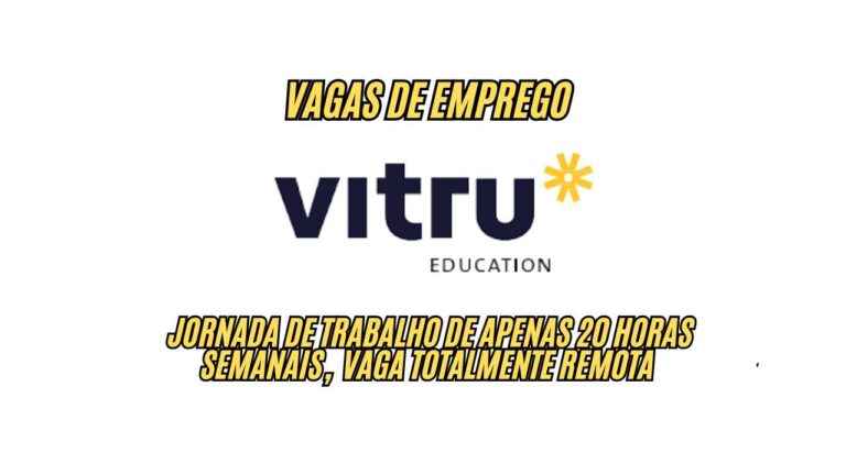 Vitru Brasil Empreendimentos Participacoes E Comercio Sa Já pensou em trabalhar na maior Instituição Privada de Ensino EAD do