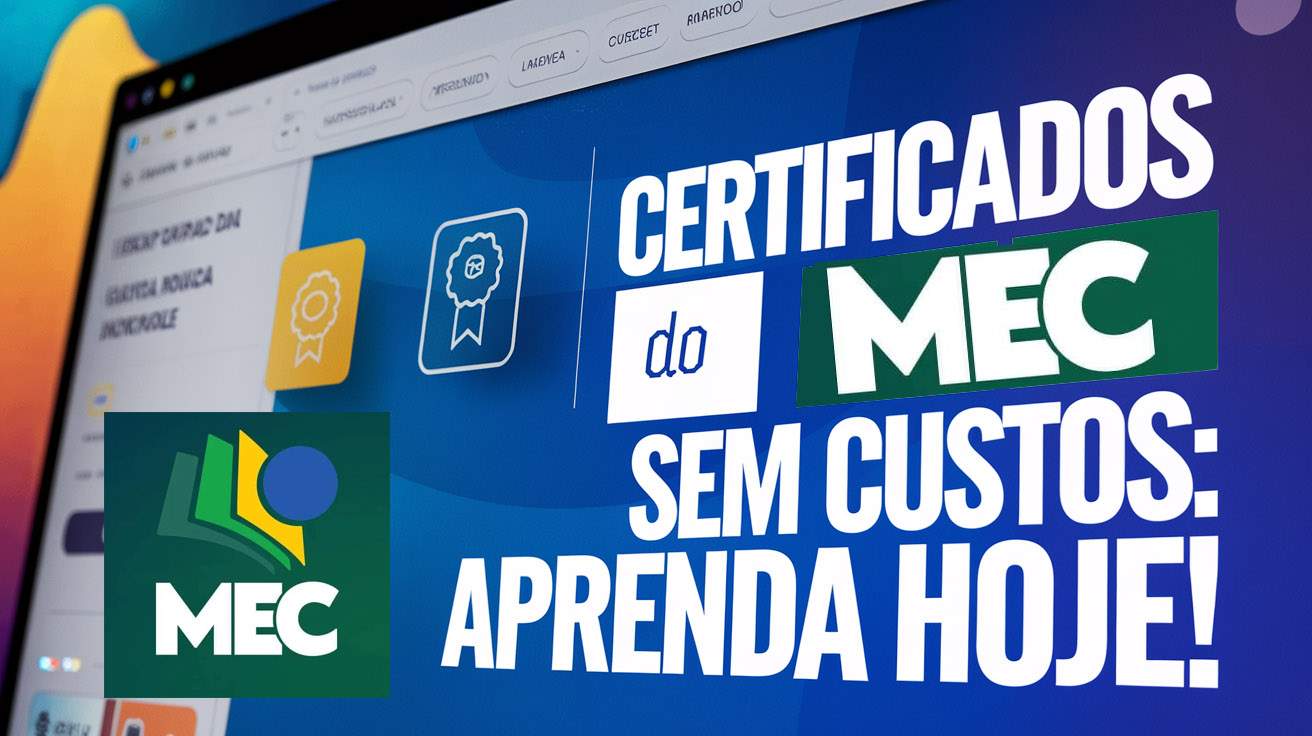 Mais de 780 cursos gratuitos e certificados pelo MEC estão disponíveis na EV.G. Saiba como aproveitar essa oportunidade única!