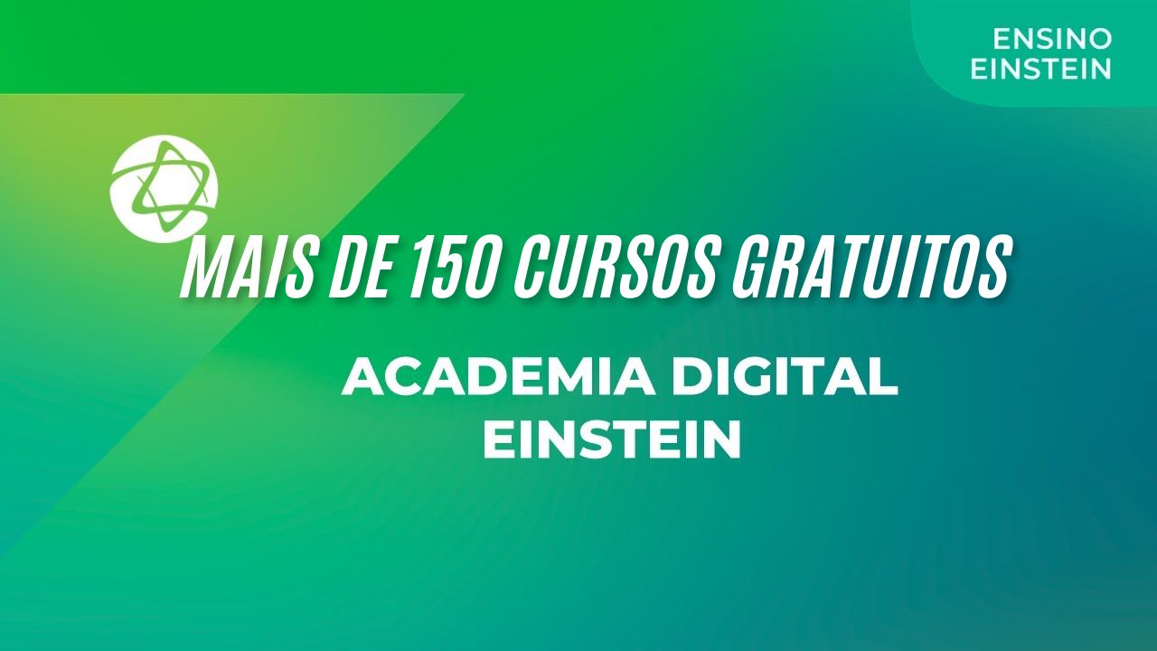 A Academia Digital Einstein está oferecendo mais de 150 cursos gratuitos em áreas como cardiologia e cirurgia; confira os detalhes e inscreva-se!