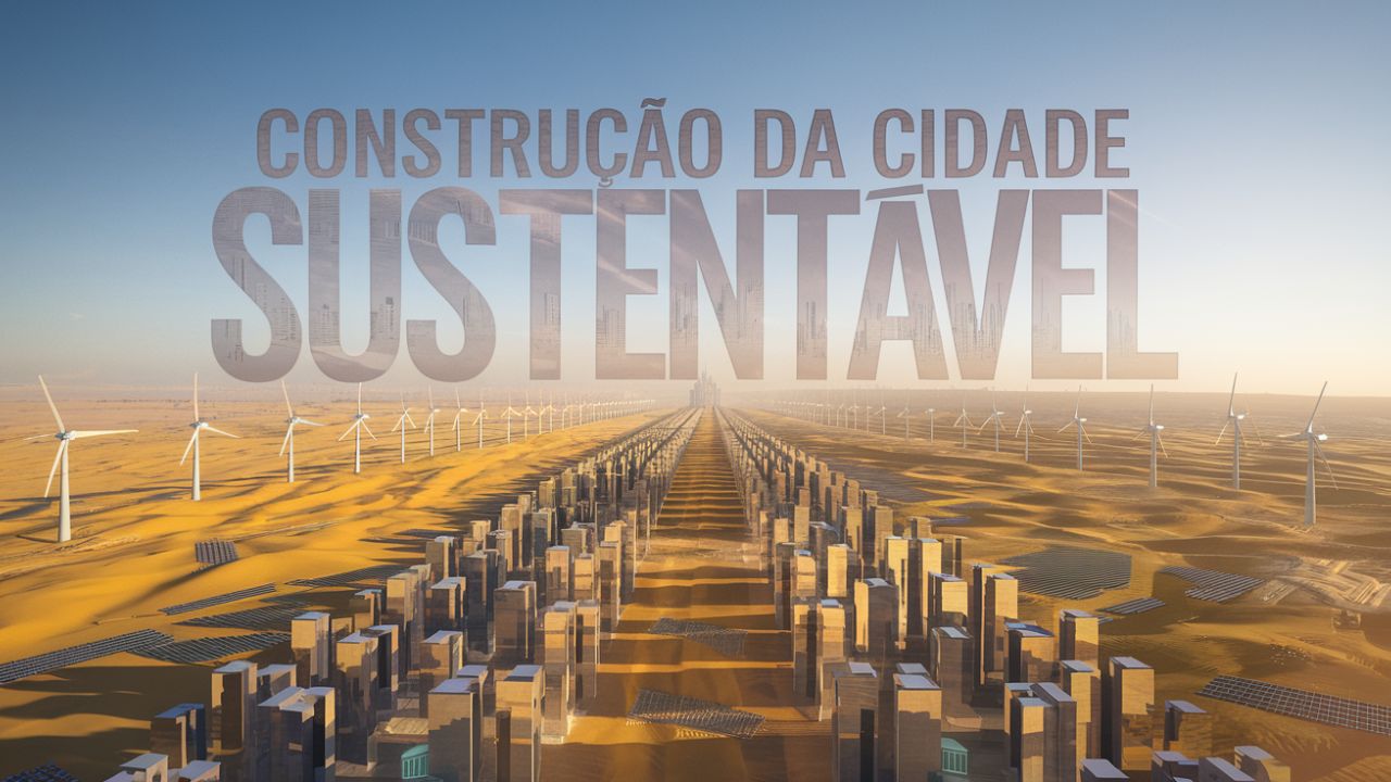 A construção da cidade do futuro: Atualização surpreendente sobre o MEGAPROJETO de £400 bilhões da Arábia Saudita no DESERTO