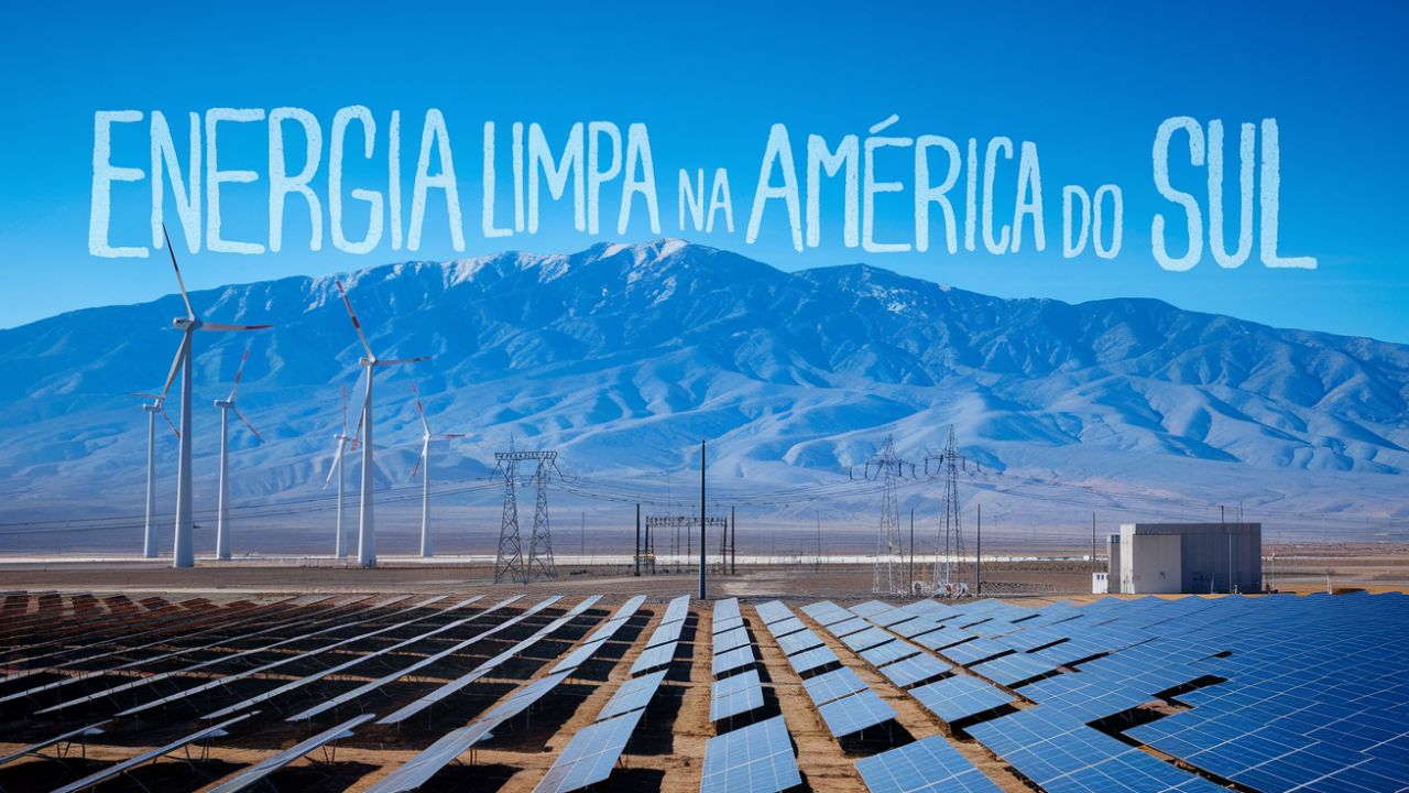 A construção de um MEGAPROJETO em um país sul-americano: O investimento de £ 1,5 Bilhão que está transformando-o na potência de energia renovável da América do Sul