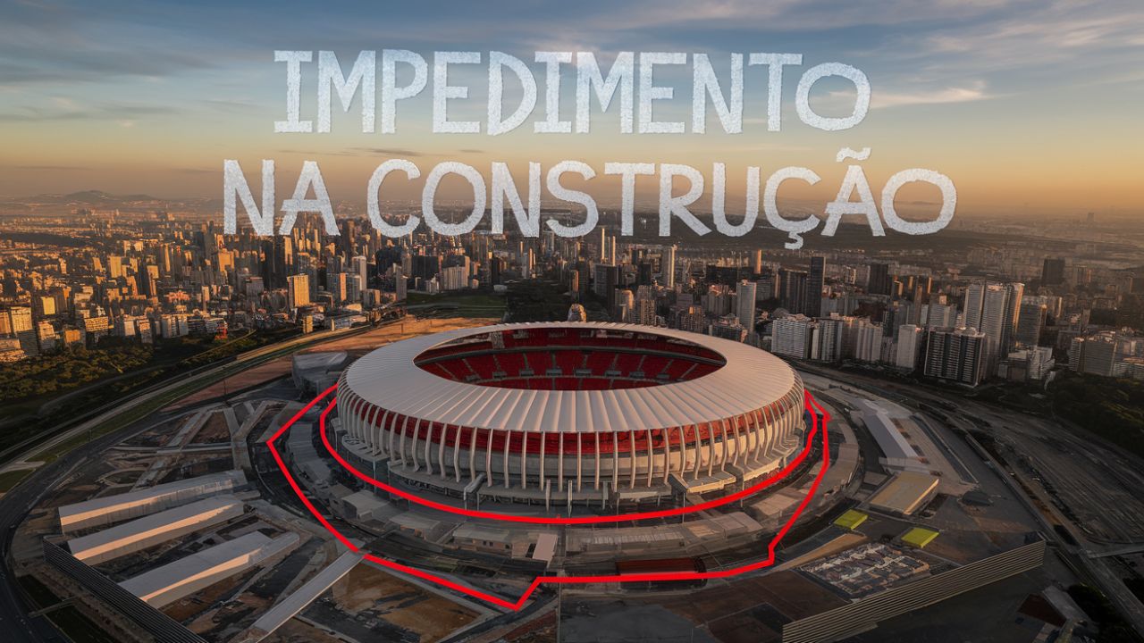 A construção do novo estádio do Flamengo enfrenta crise milionária e POLÊMICA com tubulação de gás