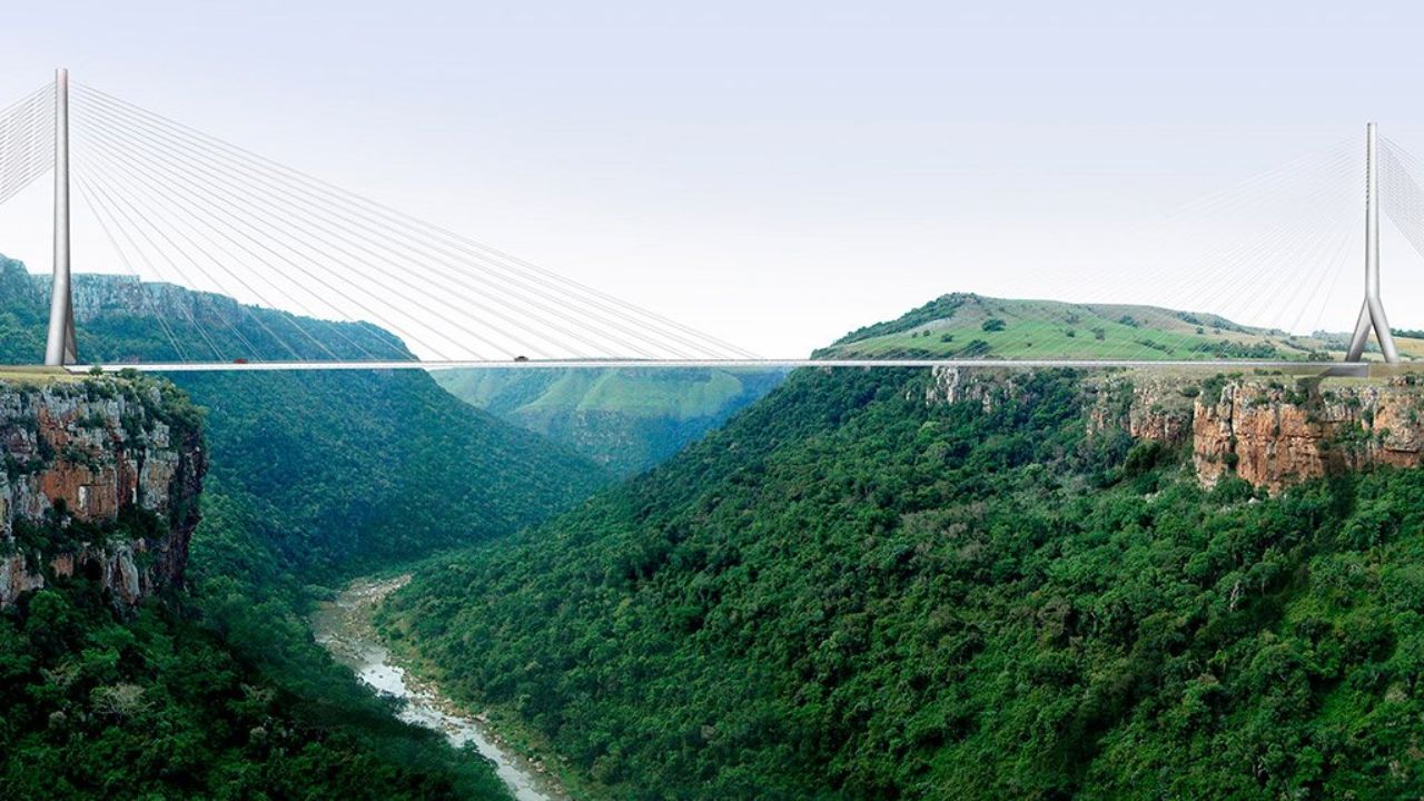 Die höchste Brücke Afrikas, die 220 Millionen US-Dollar kostete und verspricht, den Kontinent zu verändern!