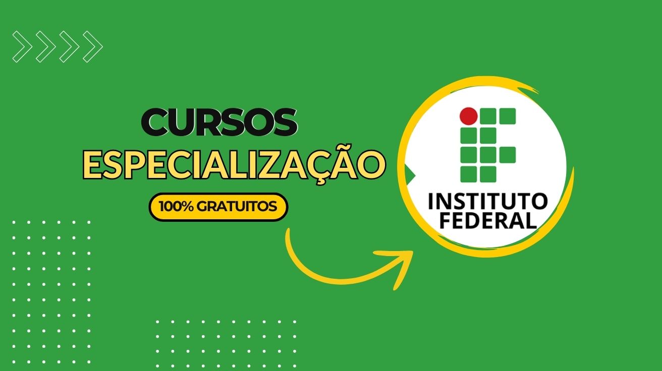 Prorrogação: inscrições para especialização gratuita do IFB em Ciências e Matemática vão até 26/01. Não perca a chance de avançar na carreira!