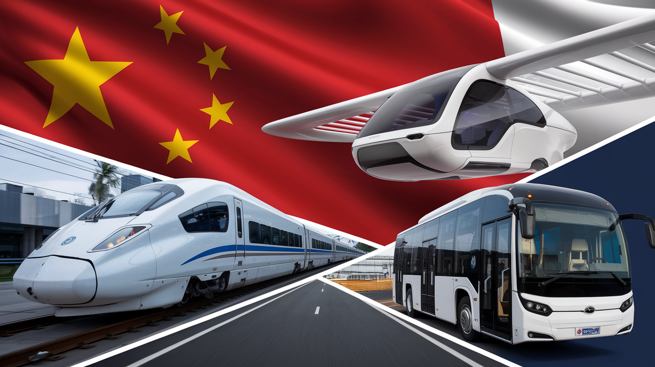 China desafia os EUA com nova geração de transportes futuristas