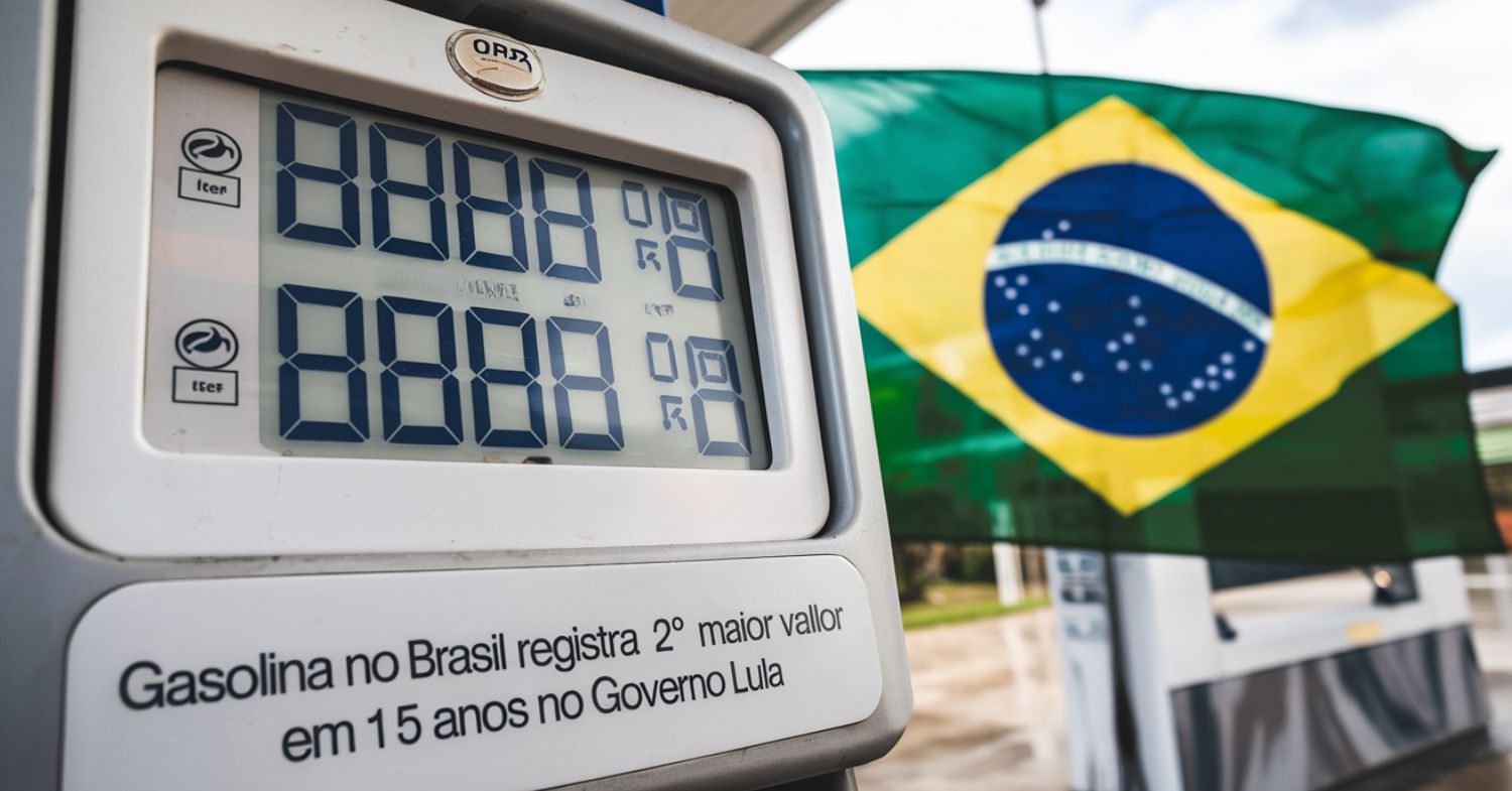 Gasolina no Brasil registra 2º maior valor em 15 anos no governo Lula