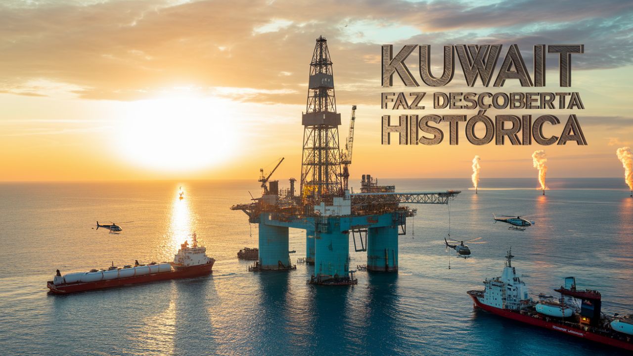 Kuwait faz HISTÓRIA com descoberta de Petróleo gigantesca: 950 Milhões de barris em águas territoriais!