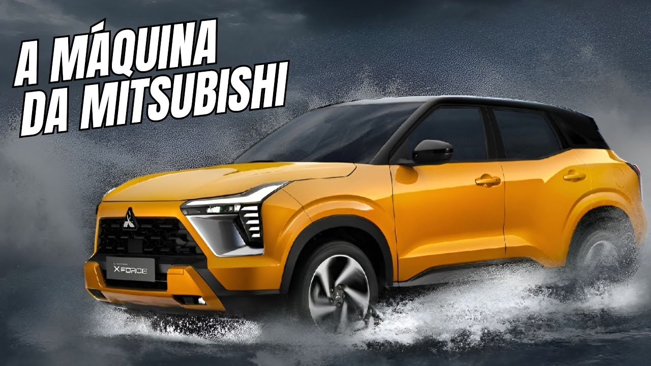 Novo SUV compacto da Mitsubishi chega ao mercado automotivo para substituir Creta com motor 1.5 aspirado! Confira os detalhes do Mitsubishi X-Force 2025