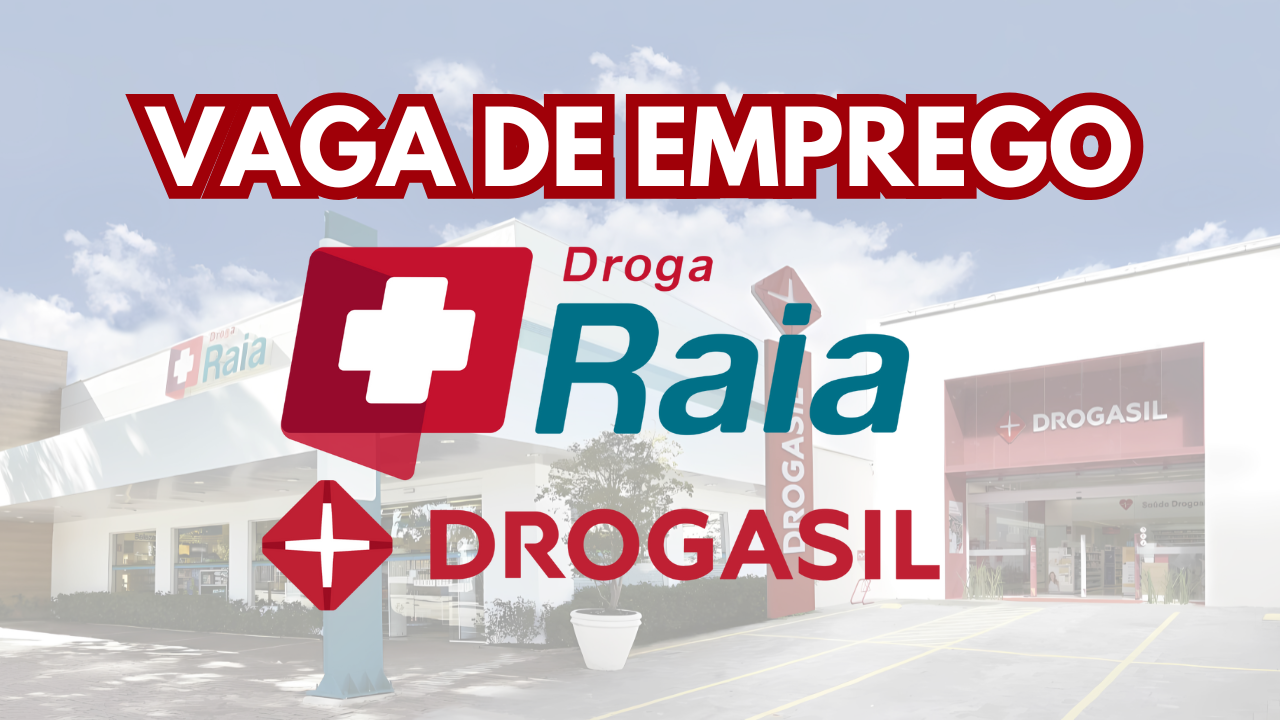 Raia Drogasil oferece vaga de emprego para atendente de farmácia em Bragança Paulista com salário atrativo, benefícios e regime CLT.