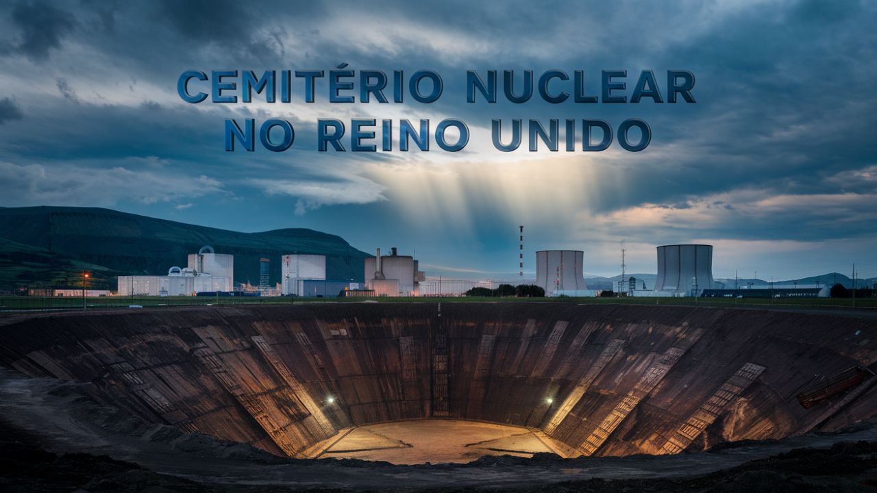 Reino Unido enfrenta desafio histórico: 140 toneladas de plutônio serão enterradas em cemitério nuclear profundo