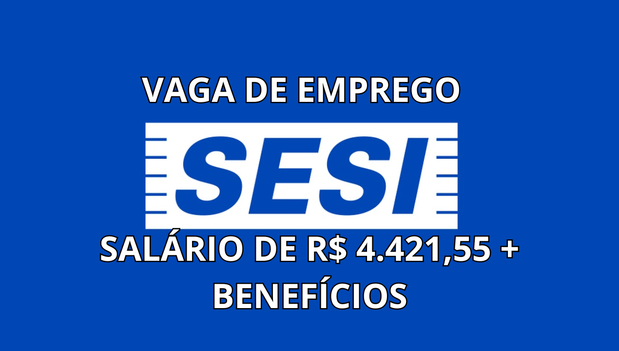 Vaga de emprego para nutricionista no SESI em Macapá, Amapá. Atue em um ambiente educacional e contribua para a alimentação escolar.