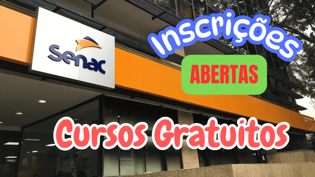 cursos - cursos gratuitos - senac