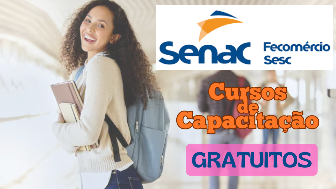 cursos - cursos gratuitos - cursos grátis - cursos senac - senac