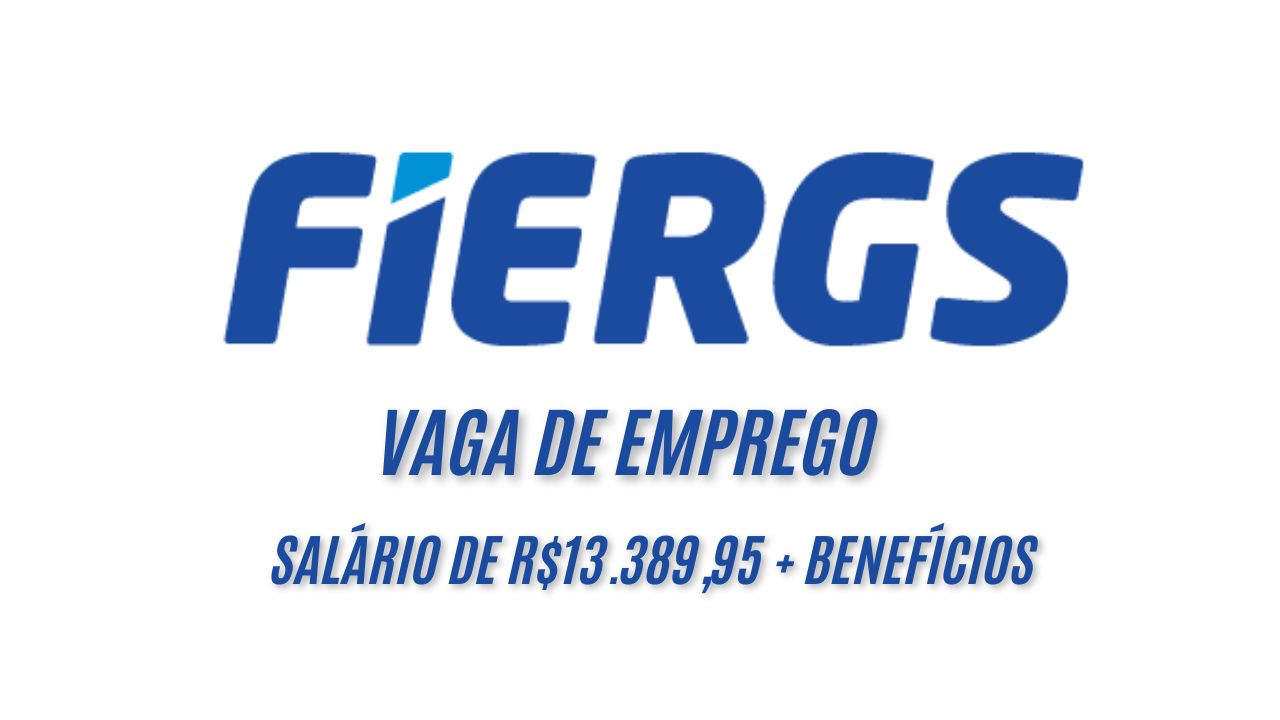 Trabalhe de segunda a sexta com salário de R.389,95 + benefícios; FIERGS procura interessados em trabalhar como Analista de Business Intelligence Sênior; Saiba mais