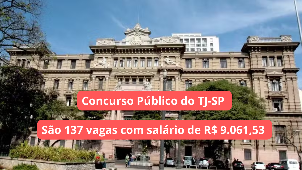 Concurso público do TJ-SP oferece vaga para psicólogo judiciário! Jornada de 30 horas semanais com uma excelente remuneração