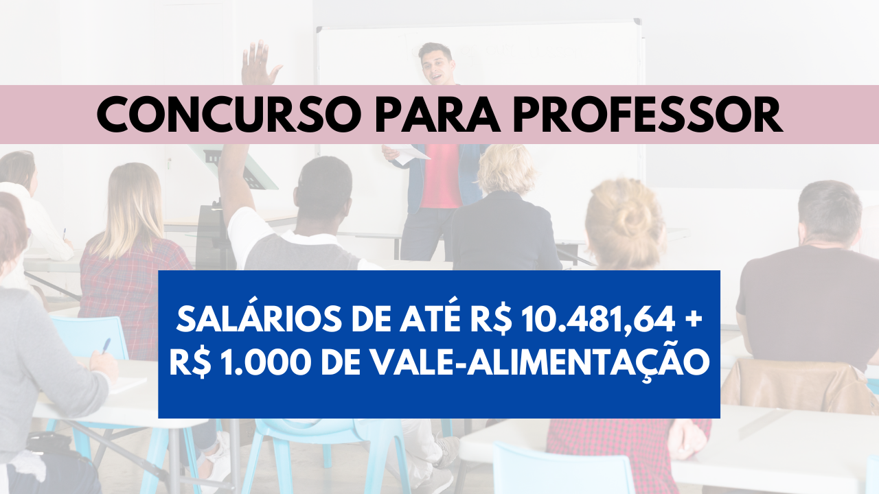 Universidade Federal oferece concurso público com 27 vagas de emprego para professores e com remuneração atrativa nos campi da região.