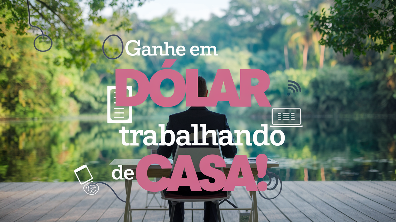 Trabalhe de casa e receba em dólar! Veja as melhores vagas internacionais para home office e conquiste seu lugar no mercado global.