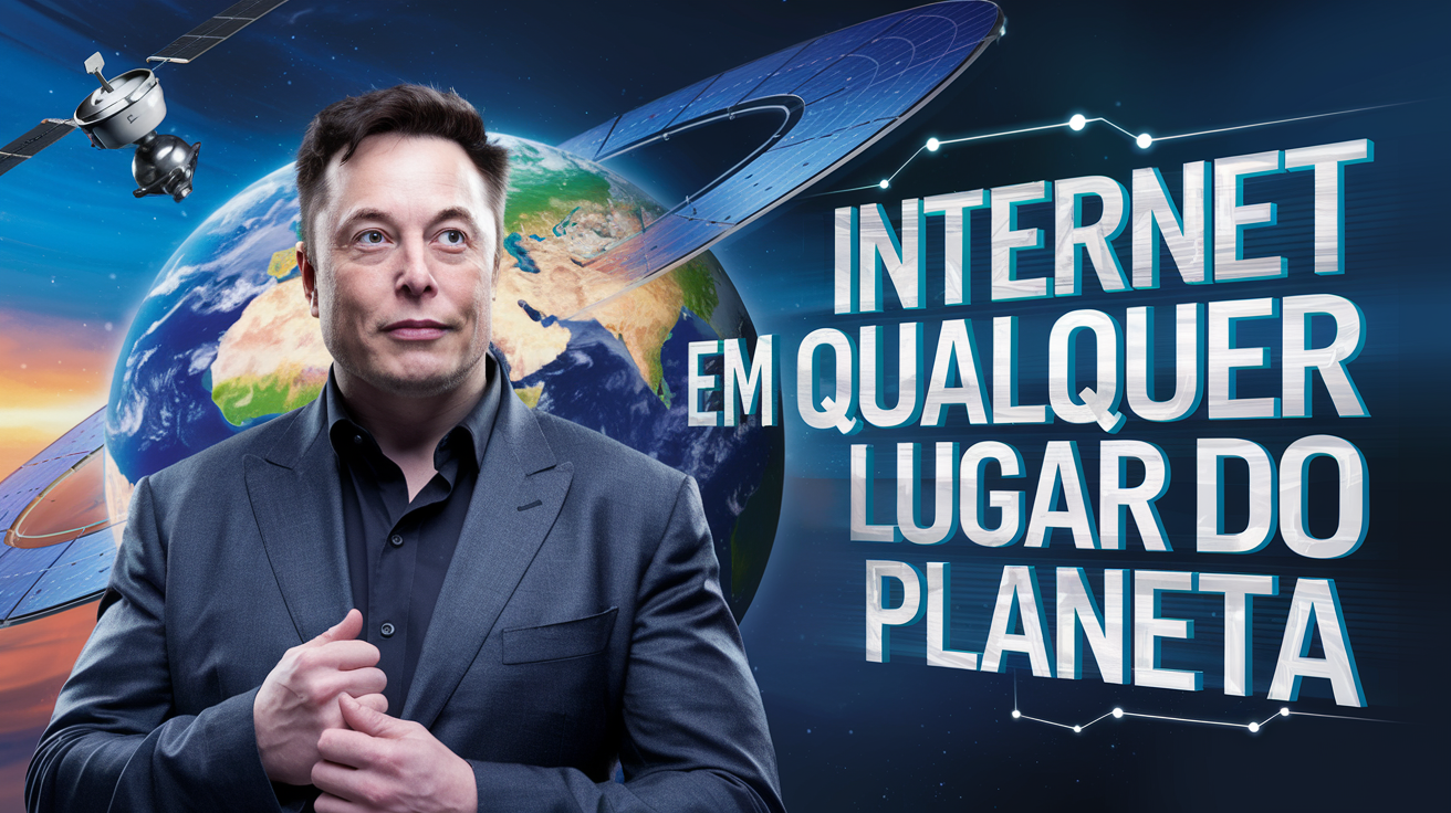 Elon Musk expande a revolução da internet: satélites Starlink prometem acabar com a falta de sinal em áreas remotas. Impacto no Brasil é promissor!