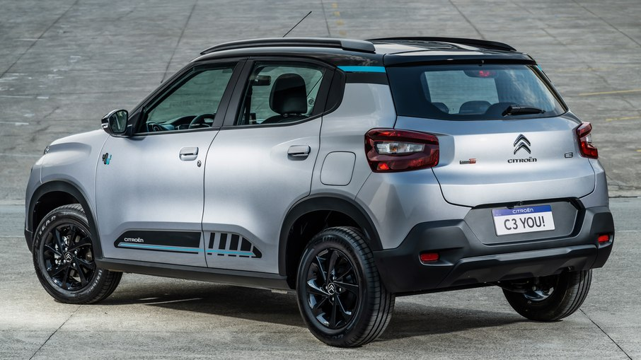 Citroën C3 You 2025 desafia Mobi, Kwid e Onix como carro turbo automático mais barato do Brasil, com estilo e economia surpreendentes. (Imagem/ divulgação)