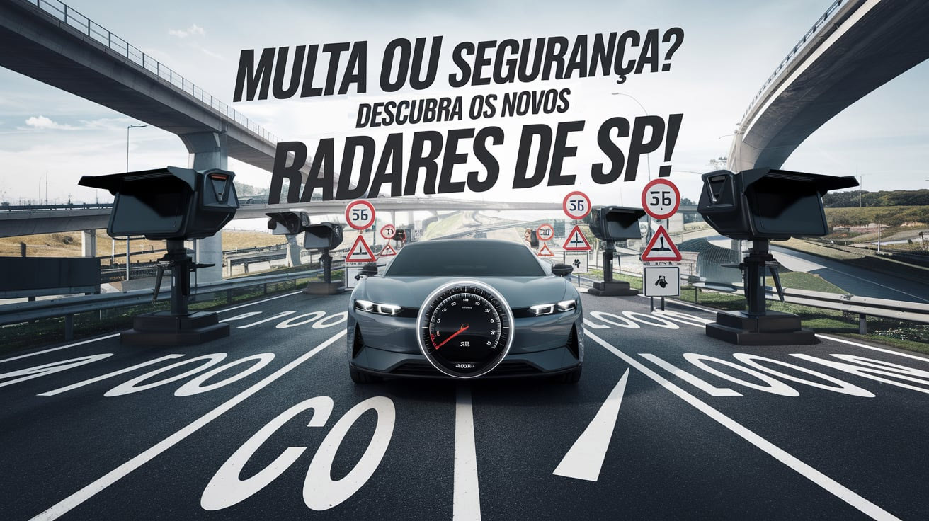 Novos radares entram em operação nas rodovias do interior de SP. Confira os locais e as velocidades permitidas!