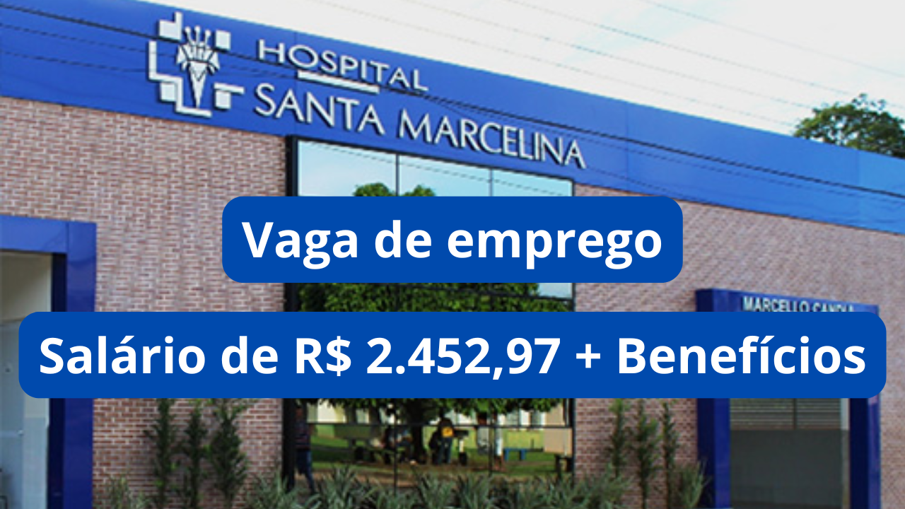 Faça parte do time do Hospital Santa Marcelina de São Bernardo do Campo! Vaga de emprego aberta para auxiliar de farmácia