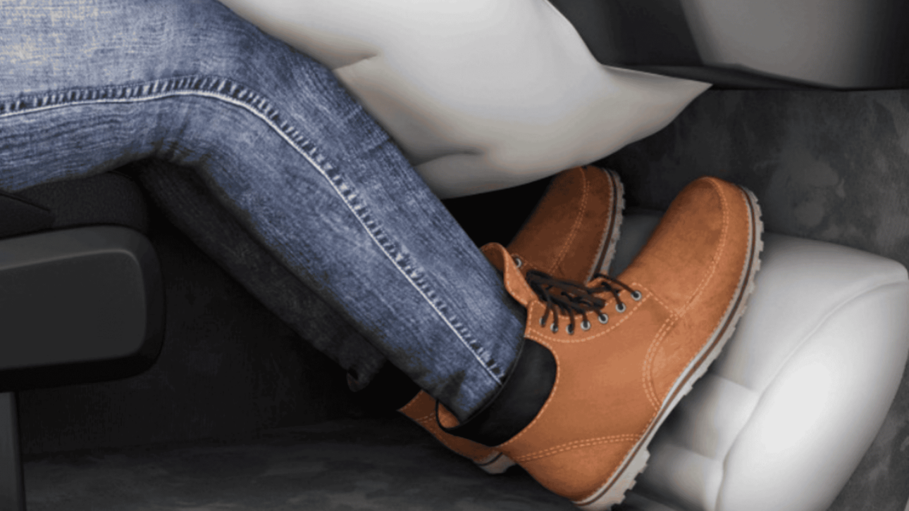 Inovação automotiva! O primeiro airbag para os pés do mundo acaba de ser criado para proteger ocupantes em acidentes e reduzir impactos em posições de conforto