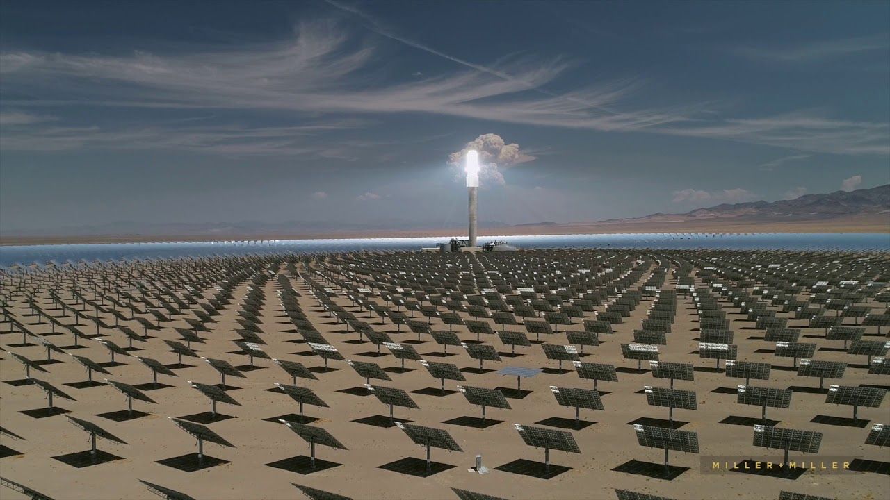 Energia solar fracassa em grande estilo: Usina bilionária no deserto de Nevada se torna um monumento ao desperdício