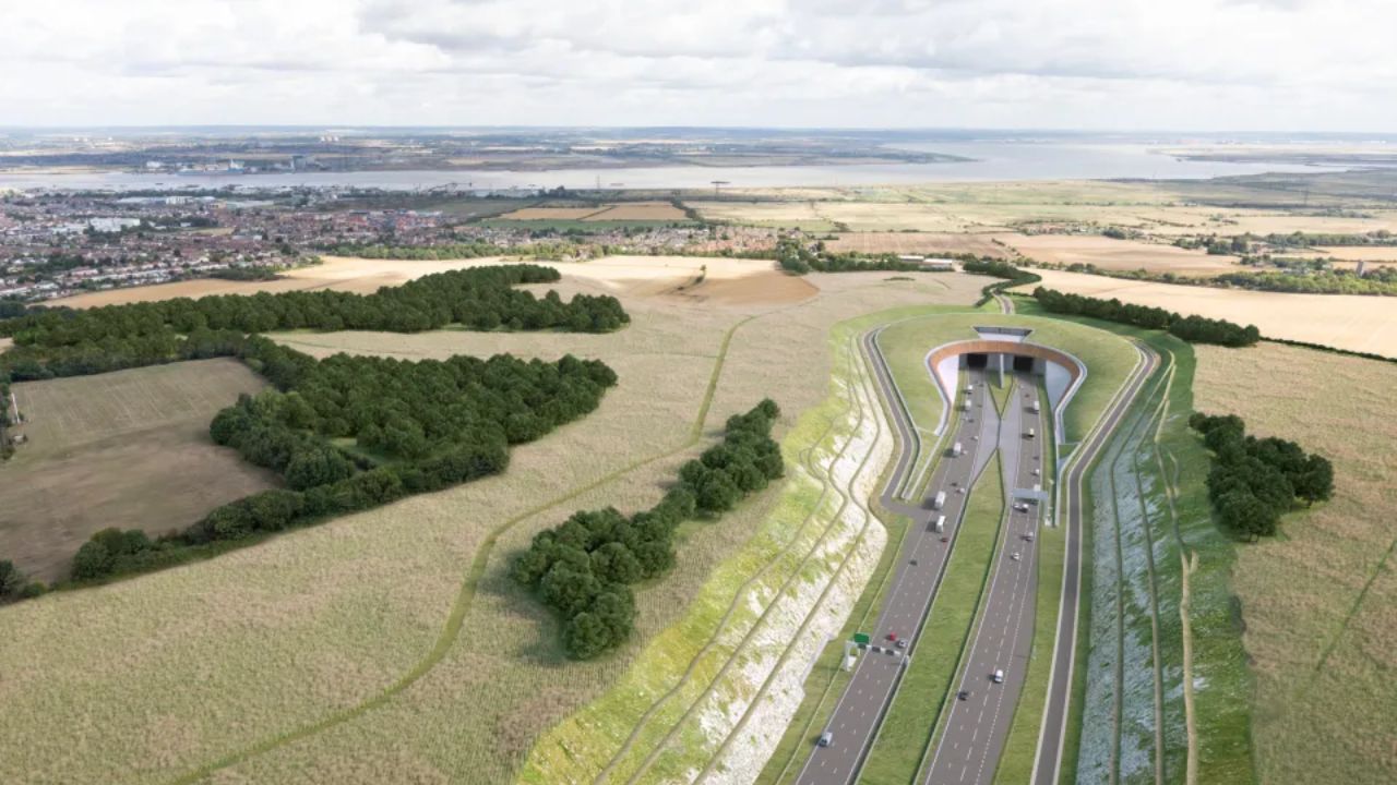 Incrível plano de £ 9 bilhões para o túnel rodoviário MAIS LONGO do Reino Unido que reduzirá o tempo de viagem pela metade e 'turbinará a economia'