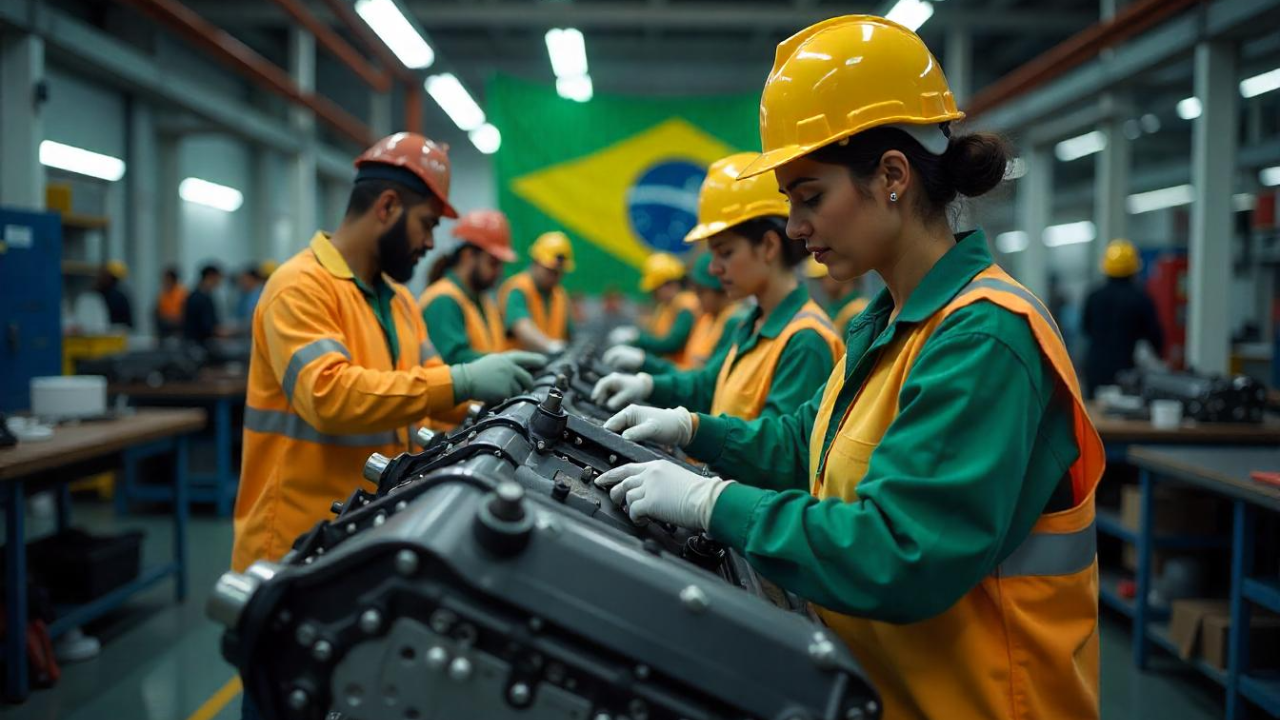 Projeto de lei propõe incentivos à fabricação de motores no Brasil, visando inovação e geração de empregos no setor industrial.