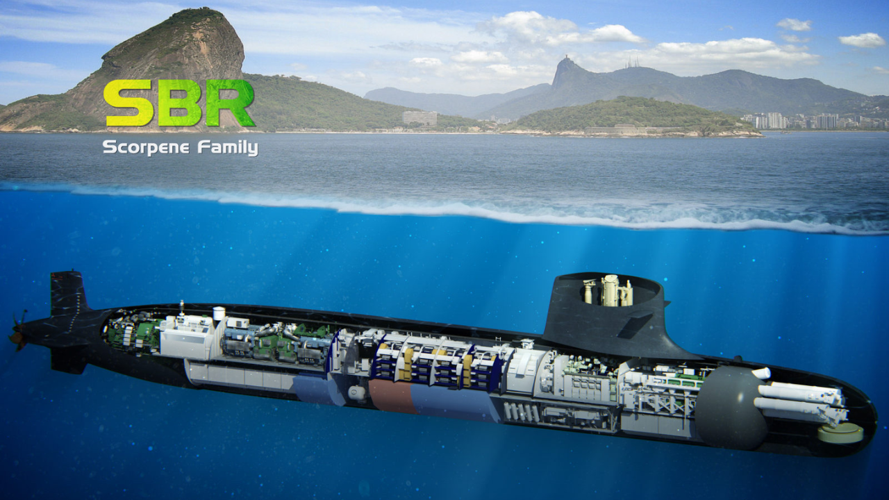 Submarino Scorpène modificado para a Marinha do Brasil