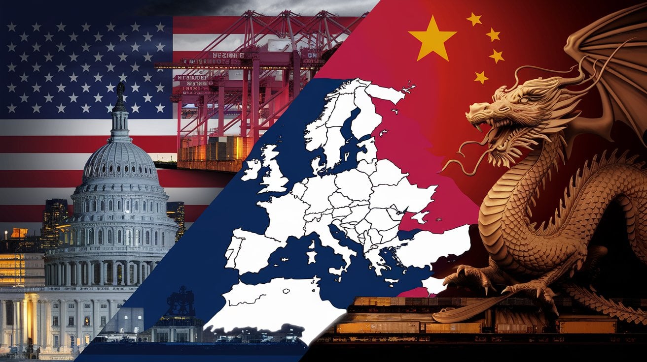 EUA em risco! A aliança crescente entre Europa e China pode transformar o comércio global e abalar a hegemonia dos Estados Unidos.