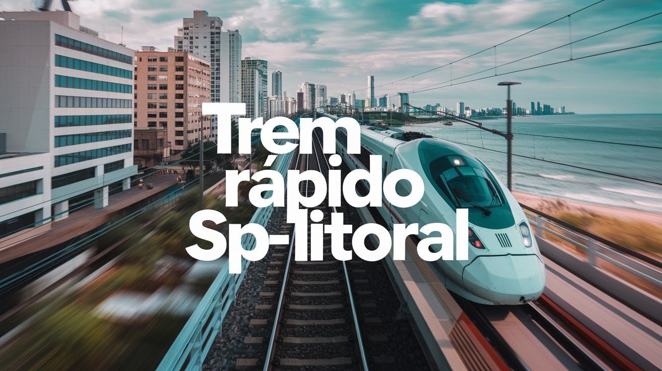 Trem Intercidades promete ligar São Paulo ao litoral em 90 minutos! Veja os possíveis trajetos e impactos dessa nova ferrovia.